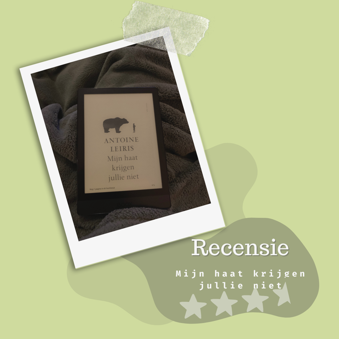 Recensie: Mijn haat krijgen jullie niet